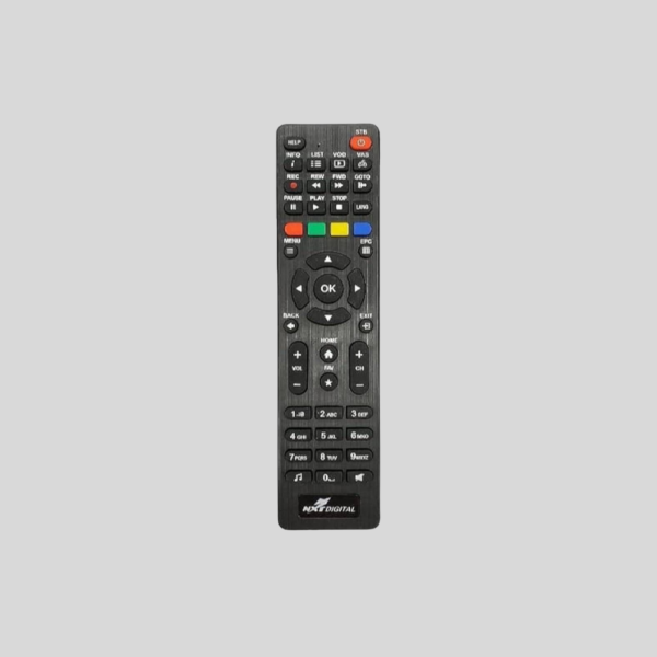 “NXT Digital Set Top Box Remote Control – Universal Replacement Remote for NXT STB, DTH, GTPL & Digital TV Box | Compatible NXT Remote Controller for Cable TV & TV Box